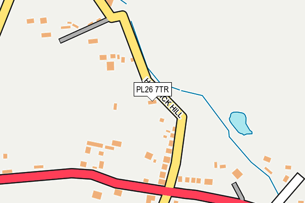 PL26 7TR map - OS OpenMap – Local (Ordnance Survey)