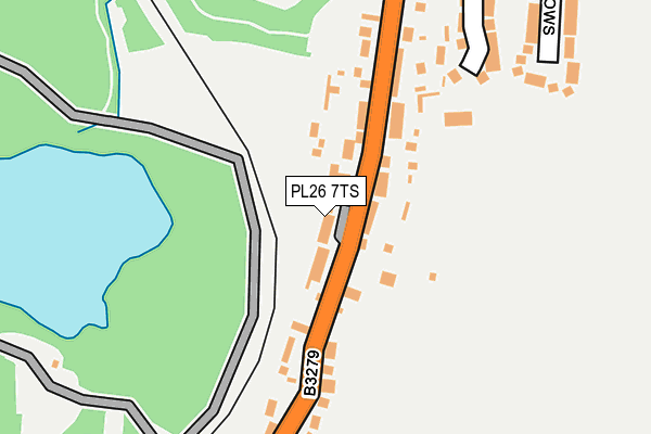 PL26 7TS map - OS OpenMap – Local (Ordnance Survey)