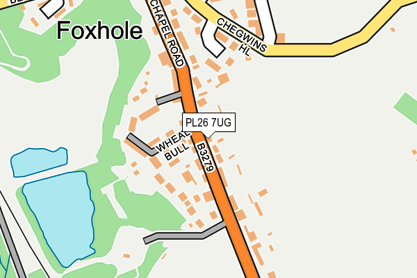 PL26 7UG map - OS OpenMap – Local (Ordnance Survey)