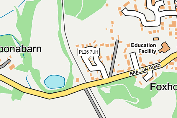 PL26 7UH map - OS OpenMap – Local (Ordnance Survey)