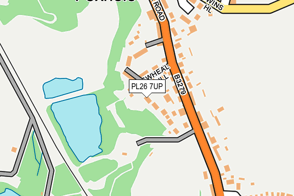 PL26 7UP map - OS OpenMap – Local (Ordnance Survey)