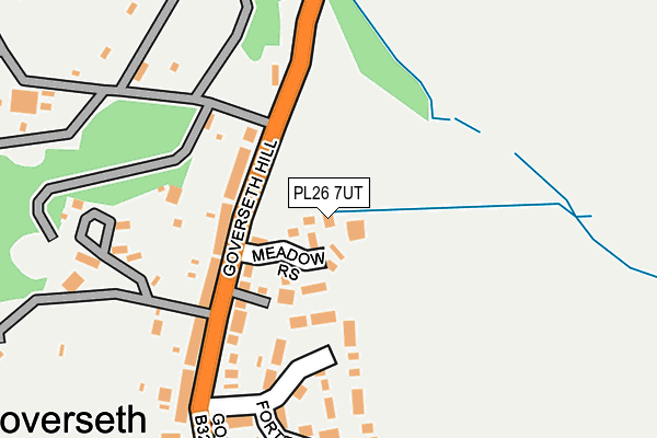 PL26 7UT map - OS OpenMap – Local (Ordnance Survey)