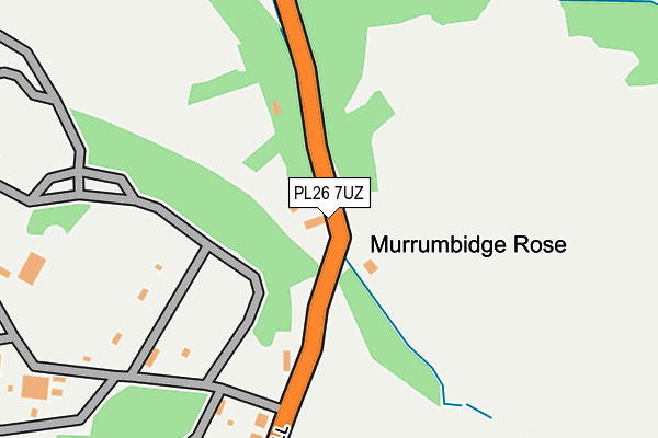 PL26 7UZ map - OS OpenMap – Local (Ordnance Survey)