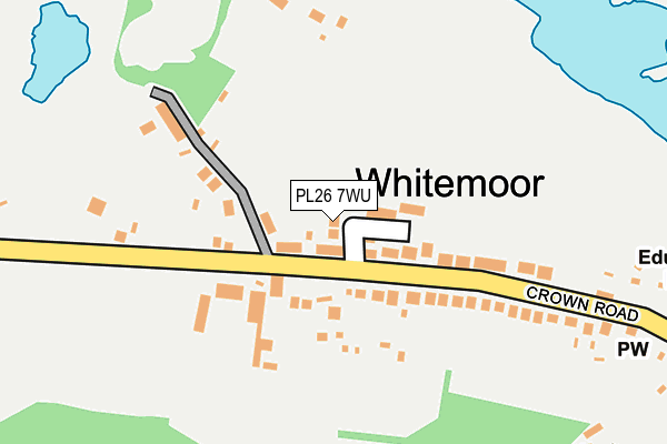 PL26 7WU map - OS OpenMap – Local (Ordnance Survey)