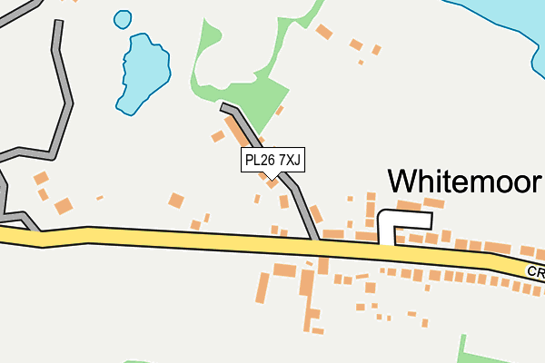 PL26 7XJ map - OS OpenMap – Local (Ordnance Survey)