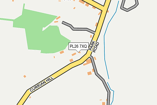 PL26 7XQ map - OS OpenMap – Local (Ordnance Survey)