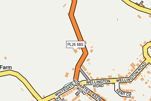 PL26 8BS map - OS OpenMap – Local (Ordnance Survey)