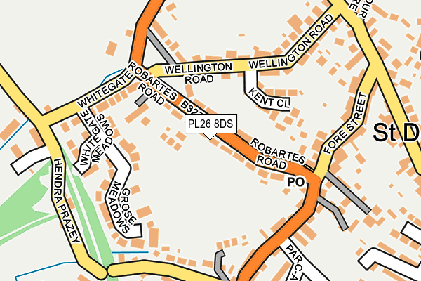 PL26 8DS map - OS OpenMap – Local (Ordnance Survey)