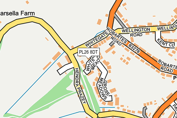 PL26 8DT map - OS OpenMap – Local (Ordnance Survey)