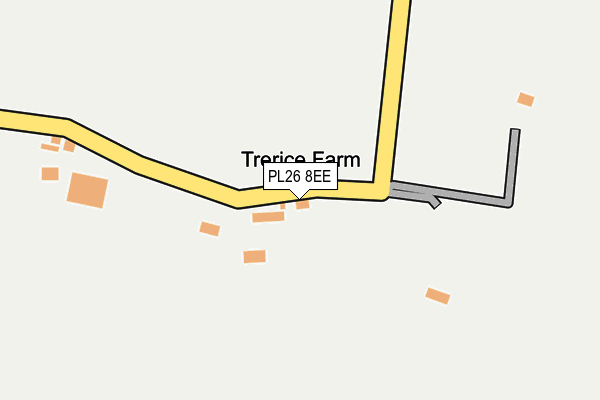 PL26 8EE map - OS OpenMap – Local (Ordnance Survey)
