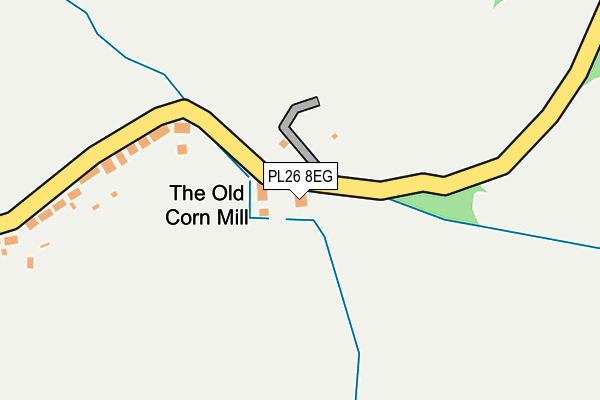 PL26 8EG map - OS OpenMap – Local (Ordnance Survey)