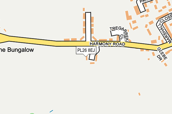 PL26 8EJ map - OS OpenMap – Local (Ordnance Survey)