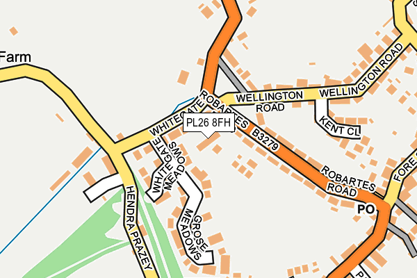 PL26 8FH map - OS OpenMap – Local (Ordnance Survey)