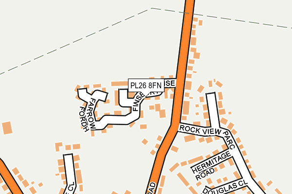 PL26 8FN map - OS OpenMap – Local (Ordnance Survey)