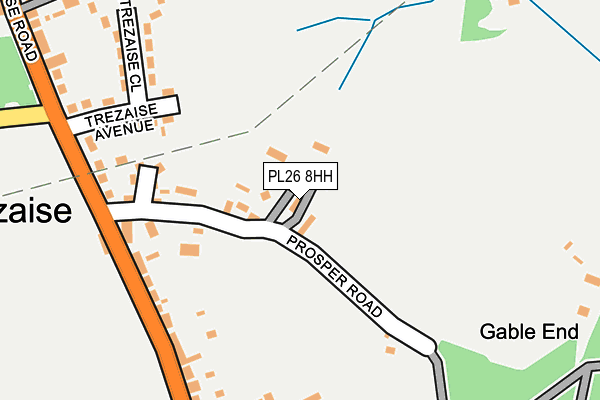 PL26 8HH map - OS OpenMap – Local (Ordnance Survey)