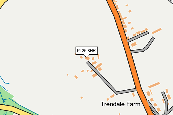 PL26 8HR map - OS OpenMap – Local (Ordnance Survey)
