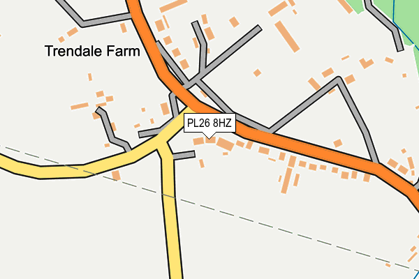 PL26 8HZ map - OS OpenMap – Local (Ordnance Survey)