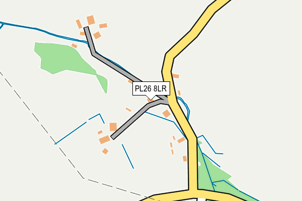 PL26 8LR map - OS OpenMap – Local (Ordnance Survey)