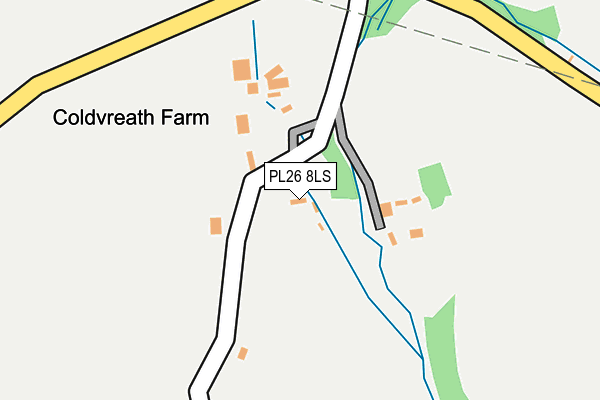 PL26 8LS map - OS OpenMap – Local (Ordnance Survey)