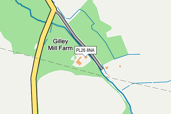 PL26 8NA map - OS OpenMap – Local (Ordnance Survey)