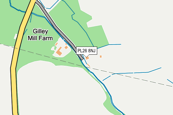 PL26 8NJ map - OS OpenMap – Local (Ordnance Survey)