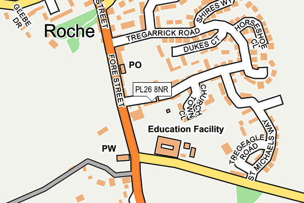 PL26 8NR map - OS OpenMap – Local (Ordnance Survey)