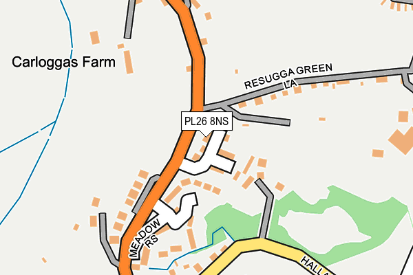 PL26 8NS map - OS OpenMap – Local (Ordnance Survey)