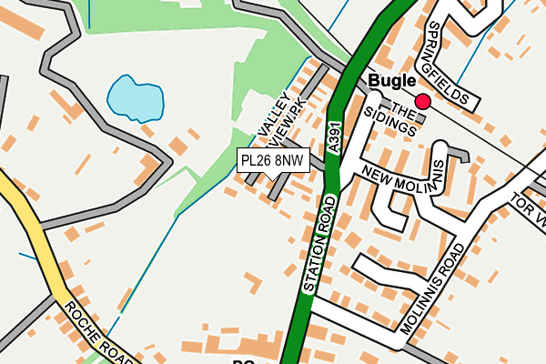 PL26 8NW map - OS OpenMap – Local (Ordnance Survey)