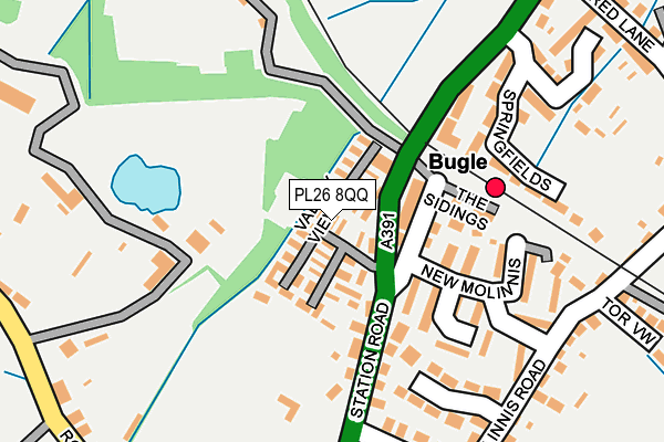 PL26 8QQ map - OS OpenMap – Local (Ordnance Survey)