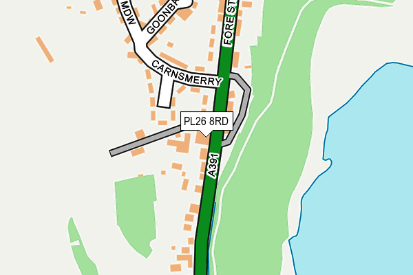 PL26 8RD map - OS OpenMap – Local (Ordnance Survey)