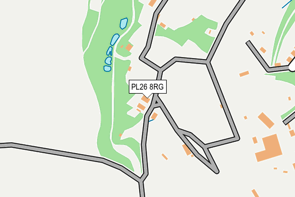 PL26 8RG map - OS OpenMap – Local (Ordnance Survey)