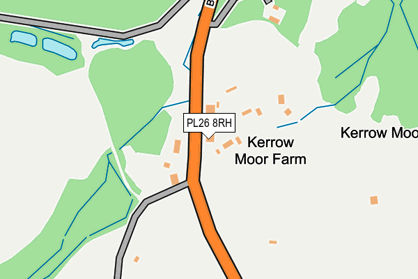 PL26 8RH map - OS OpenMap – Local (Ordnance Survey)