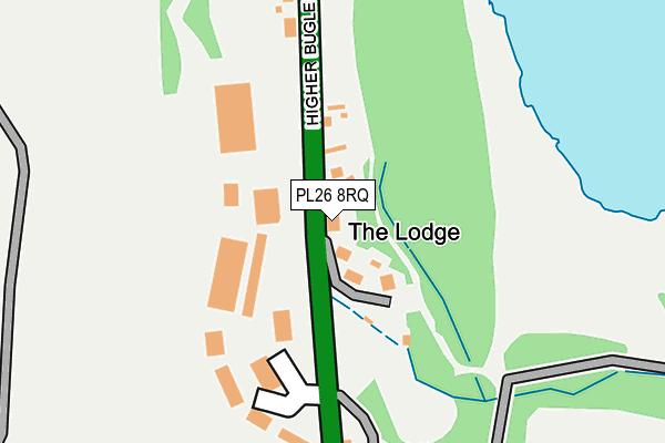 PL26 8RQ map - OS OpenMap – Local (Ordnance Survey)