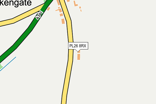 PL26 8RX map - OS OpenMap – Local (Ordnance Survey)