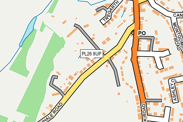 PL26 8UP map - OS OpenMap – Local (Ordnance Survey)