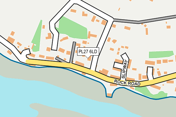 PL27 6LD map - OS OpenMap – Local (Ordnance Survey)