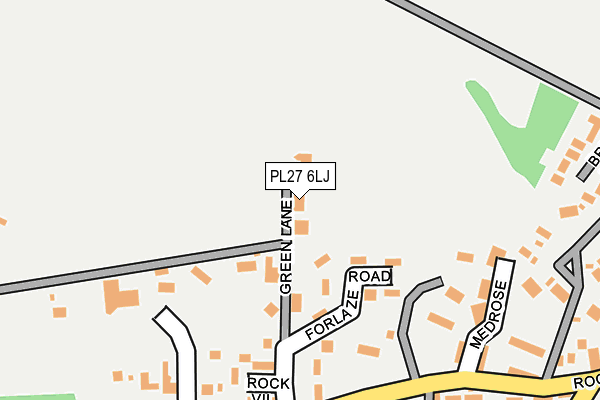 PL27 6LJ map - OS OpenMap – Local (Ordnance Survey)