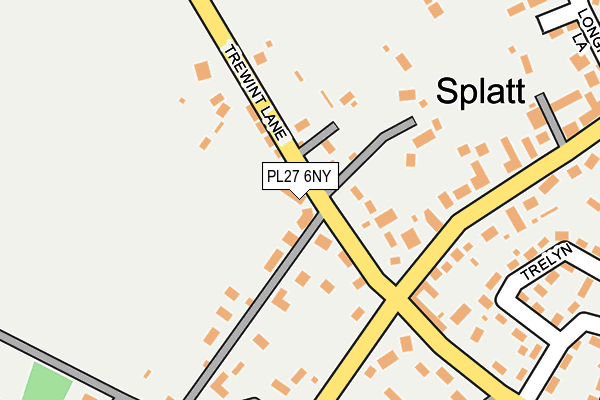 PL27 6NY map - OS OpenMap – Local (Ordnance Survey)