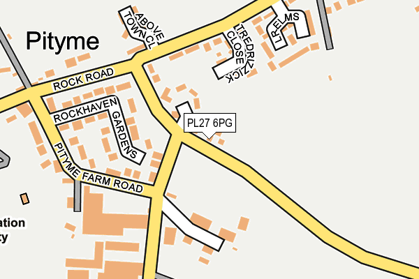 PL27 6PG map - OS OpenMap – Local (Ordnance Survey)