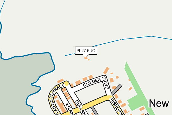 PL27 6UQ map - OS OpenMap – Local (Ordnance Survey)