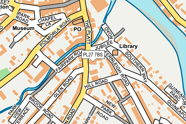 PL27 7BS map - OS OpenMap – Local (Ordnance Survey)
