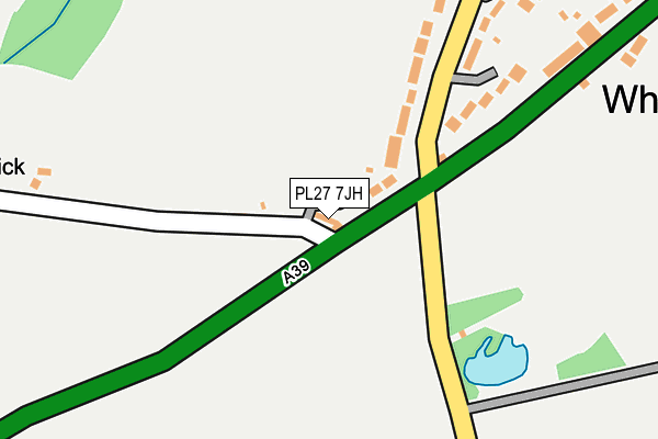 PL27 7JH map - OS OpenMap – Local (Ordnance Survey)