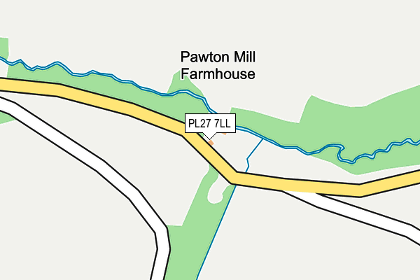 PL27 7LL map - OS OpenMap – Local (Ordnance Survey)