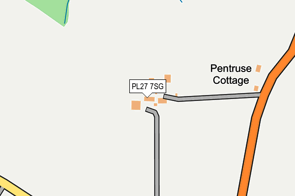 PL27 7SG map - OS OpenMap – Local (Ordnance Survey)