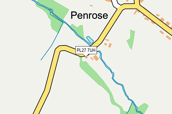 PL27 7UH map - OS OpenMap – Local (Ordnance Survey)