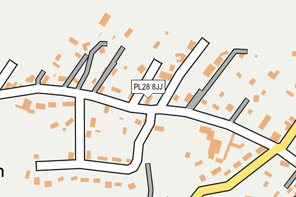 PL28 8JJ map - OS OpenMap – Local (Ordnance Survey)