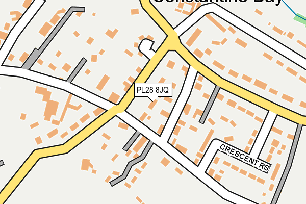 PL28 8JQ map - OS OpenMap – Local (Ordnance Survey)