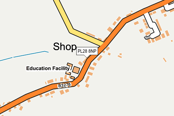 PL28 8NP map - OS OpenMap – Local (Ordnance Survey)