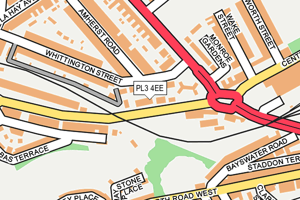 Map of ARW HEATING LIMITED at local scale