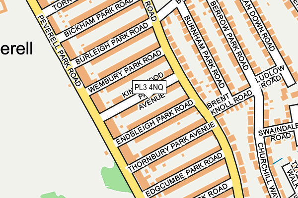 PL3 4NQ map - OS OpenMap – Local (Ordnance Survey)